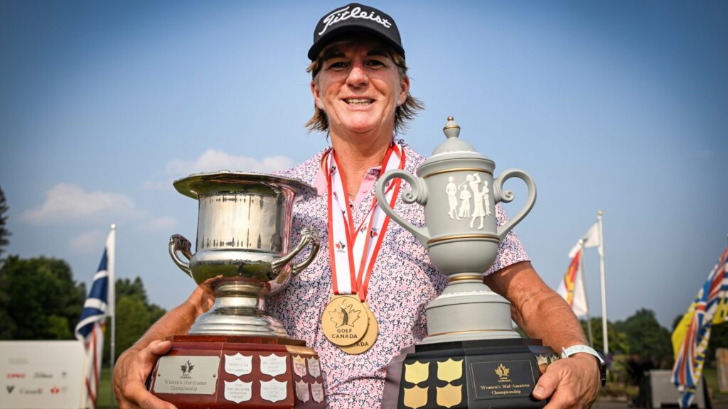 Judith Kyrinis becomes four-time champion after playoff win at the 2025 Canadian Women’s Mid-Amateur Championship