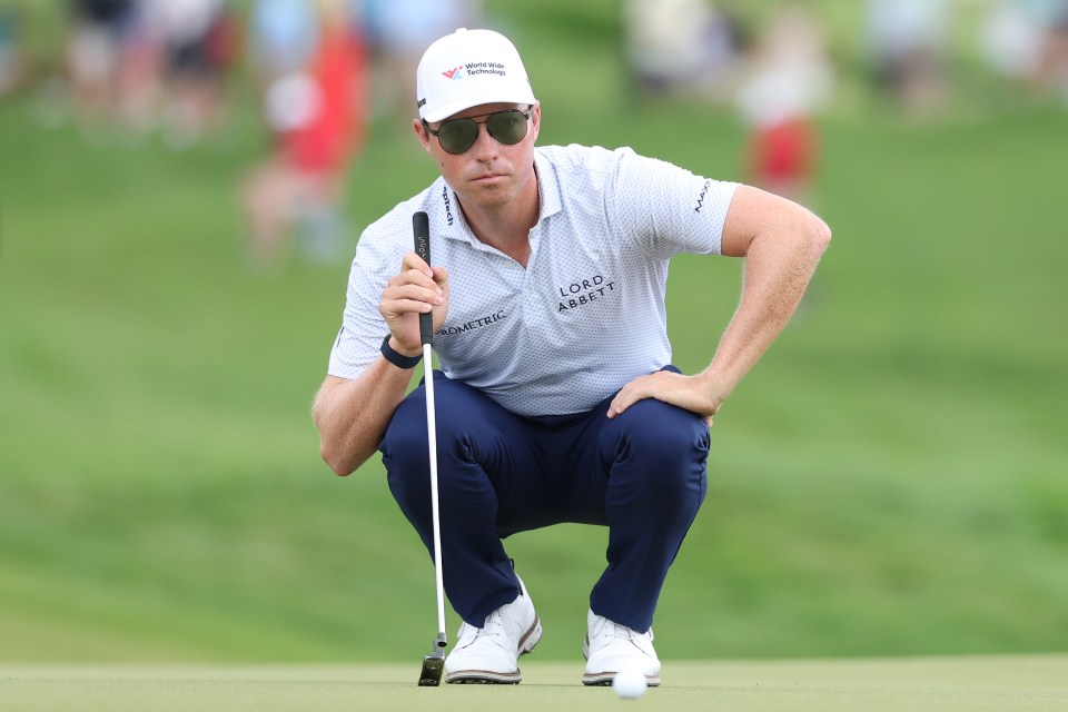 Griffin referenced his tough time in golf when posting about his Ryder Cup call-up