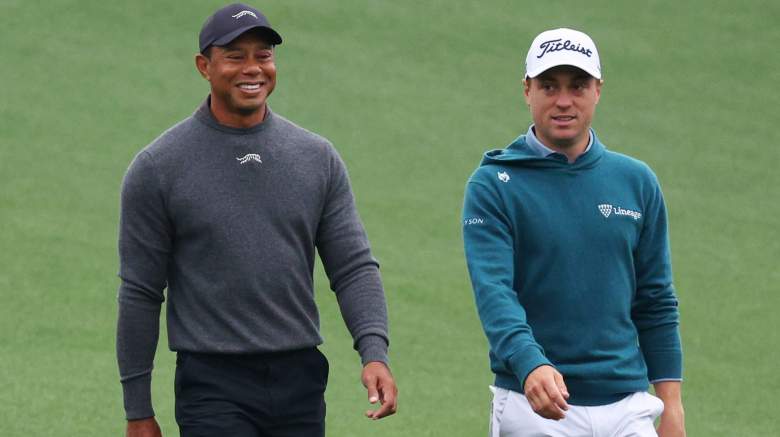 Tiger Woods, Justin Thomas