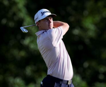Purcell through to the weekend as Forrest sets new course record at Trump International