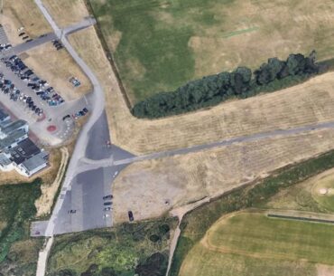 R&A Championships Limited has submitted a planning application to Sefton Council to utilise open land adjacent to the practice range at neighbouring Hillside Golf Club on Hastings Road in Birkdale for golf course use. Photo: Google Earth