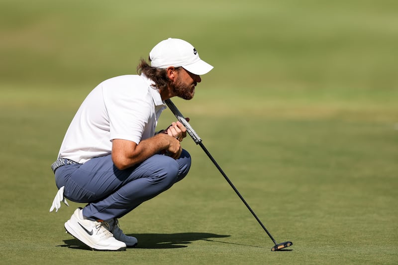 Tommy Fleetwood during the final round of the FedEx St Jude Championship. Photograph: Andy Lyons/Getty Images