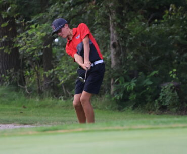 GCMS boys golf finishes third in home outing