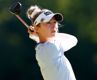 Nelly Korda made seven birdies in her round of 67.