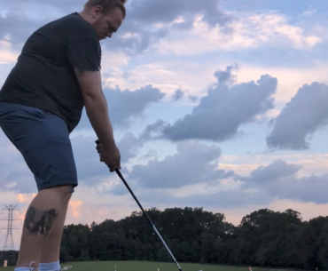 About 8 months in. One lesson that basically rebuilt my swing a couple months ago. Tear me apart.