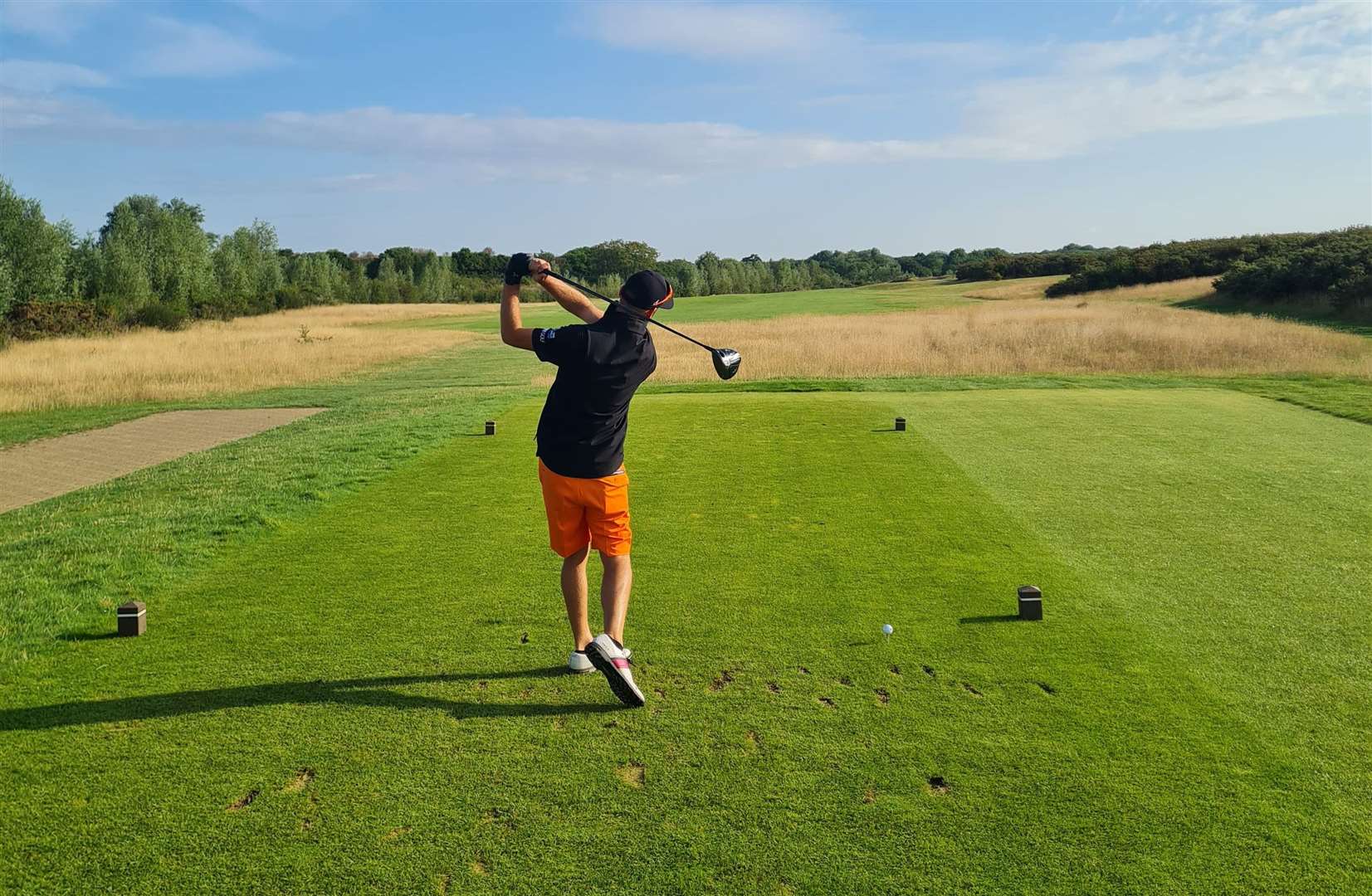 Alex admits the quality of golf was mixed during such an intense schedule of rounds