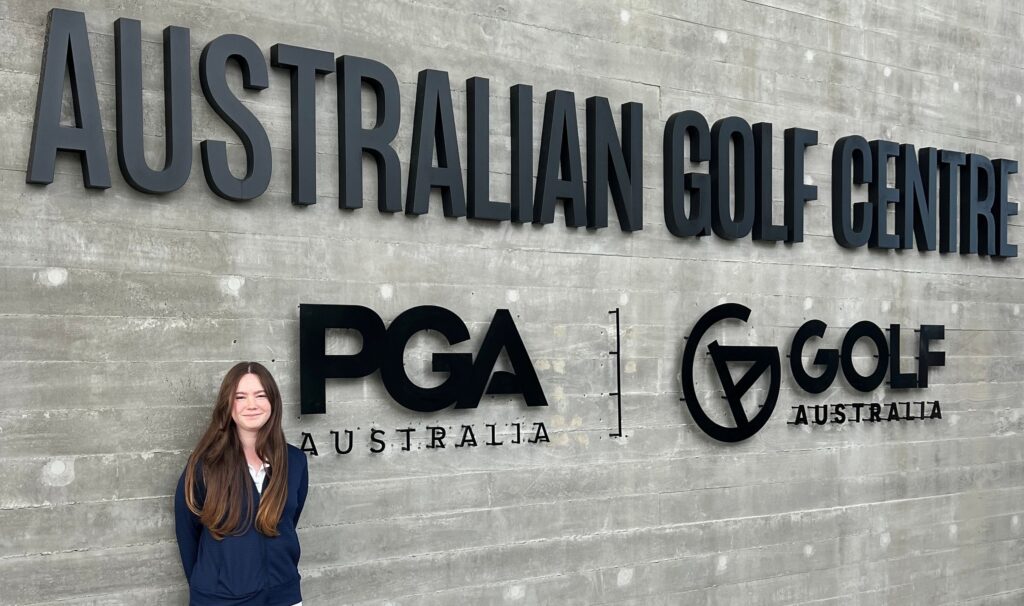 AGF Junior Girls experience the business of golf