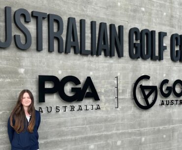 AGF Junior Girls experience the business of golf