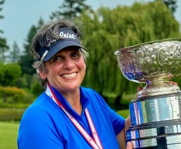 Shelly Stouffer completes wire-to-wire victory for third career Canadian Women’s Senior Championship title