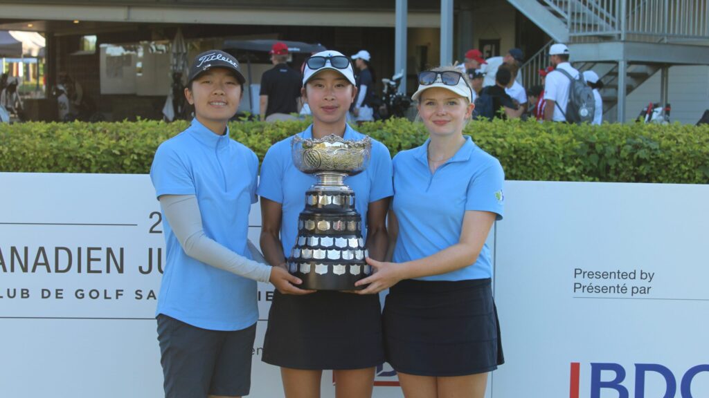 Team British Columbia wins Mary Pyke Trophy at the 2025 Canadian Junior Girls Championship