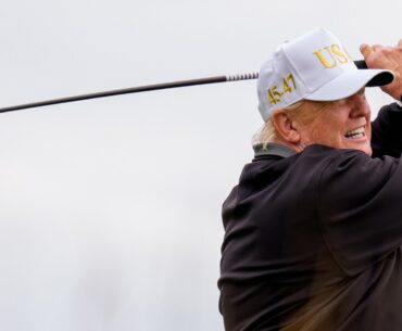 Trump Opens Scotland Golf Course on Taxpayer-Funded Trip