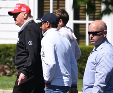 Donald Trump seen leaving for Golf amid health concerns as ‘Is Trump Dead?’ becomes hot topic on social media
