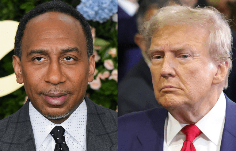 stephen a smith and donald trump