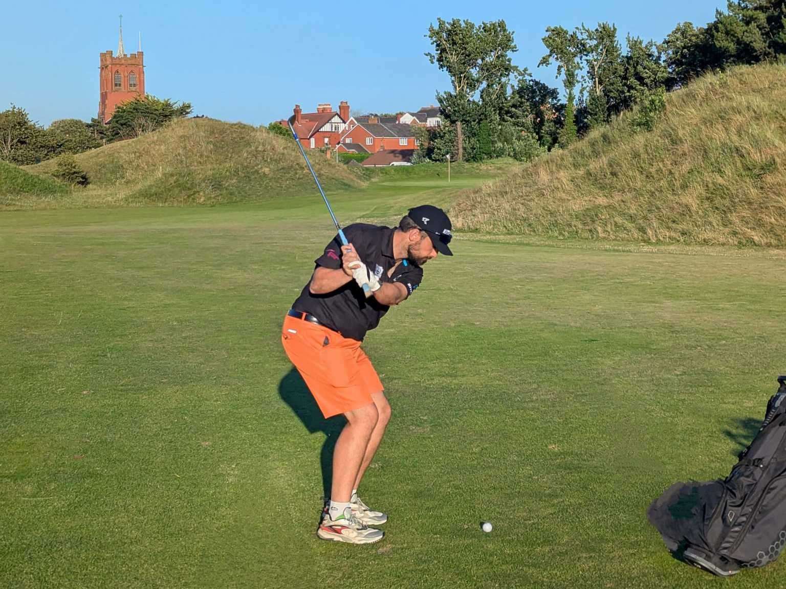 Steve in action