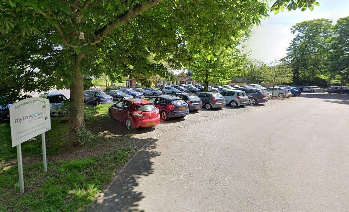 Police were called to a pathway near Barnehurst Golf Club on Monday. Picture: Google Maps