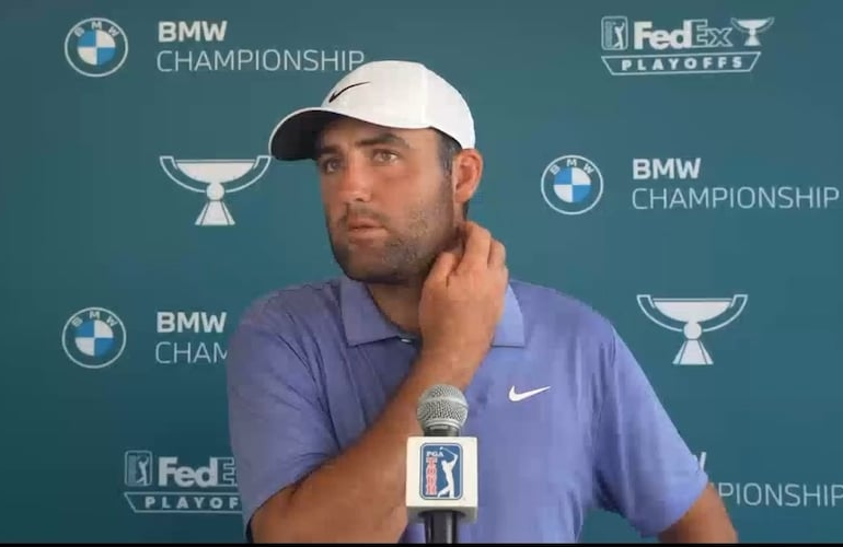 Scottie’s funny reaction on potential FedEx Cup Champion