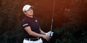 Akie Iwai at the CPKC Women's Open - via Twitter @LPGA