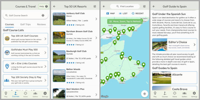 Golfshake App