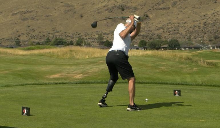Athletes from across Canada competing this week at the All Abilities Golf Championship at the Dunes
