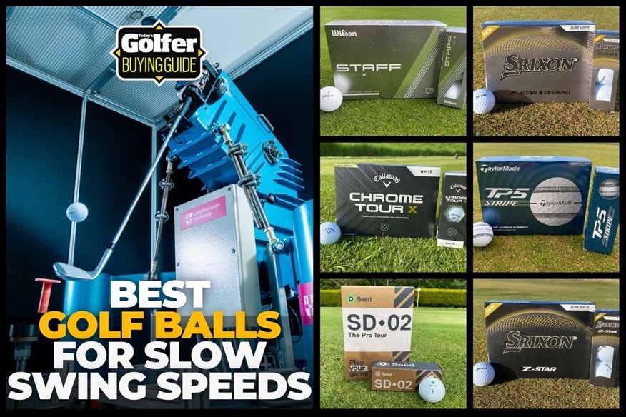 Best golf balls for slow swing speeds 2025