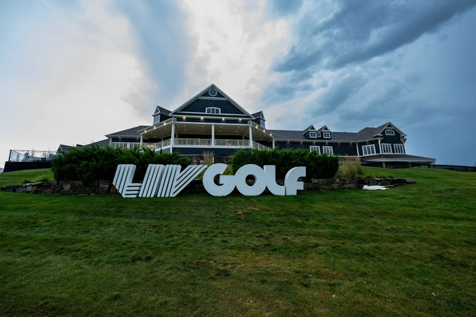 <a href="http://imagn.com/setImages/747784/preview/26867553" rel="nofollow noopener" target="_blank" data-ylk="slk:Scenes from around Chatham Hills Golf course during a rain delay before the final round of LIV Golf Indianapolis.;elm:context_link;itc:0;sec:content-canvas" class="link ">Scenes from around Chatham Hills Golf course during a rain delay before the final round of LIV Golf Indianapolis. <br></a><a href="http://imagn.com/setImages/747784/preview/26867553" rel="nofollow noopener" target="_blank" data-ylk="slk:Marc Lebryk-Imagn Images;elm:context_link;itc:0;sec:content-canvas" class="link ">Marc Lebryk-Imagn Images</a>