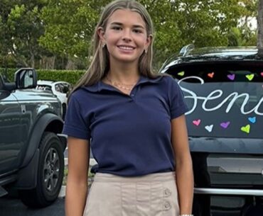 Donald Trump's Granddaughter Kai Trump Starts Senior Year