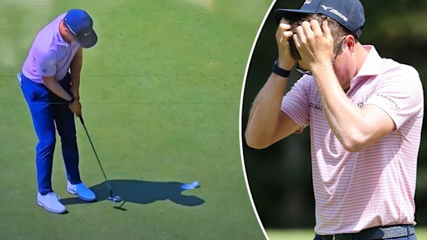 Ben Griffin four-putted the first hole after overdosing on creatine.