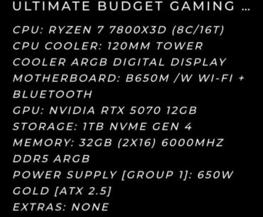 GSPro in 4K specs