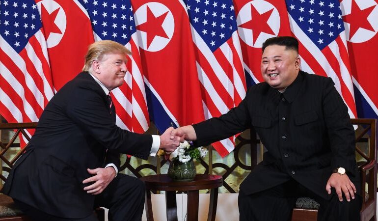 Trump tells South Korean president he wants to meet Kim Jong Un