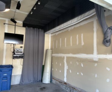 Garage retractable setup