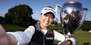 Brooke M. Henderson at the CPKC Women's Open - via Twitter @LPGA