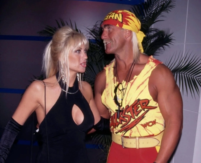 Hulk Hogan and Linda Claridge when they were still married. Photo by Instagram/@linda_hogan