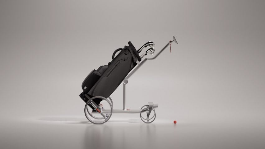 ixi self-driving golf trolley by Botronics and Futurewave