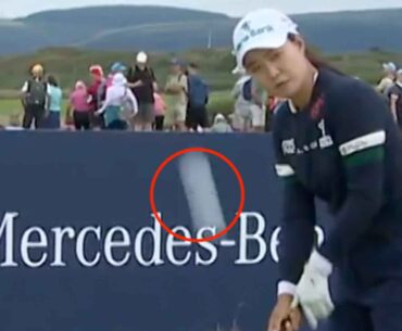 Charley Hull surges at Women's Open after almost hitting Minjee Lee