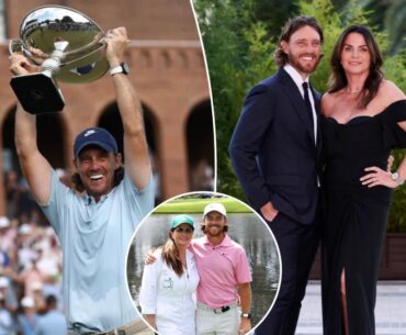Tommy Fleetwood's wife absent for $10 million breakthrough win after age difference 'paranoia'