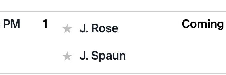PGA paired up Rose and Spaun at the BMW 😂