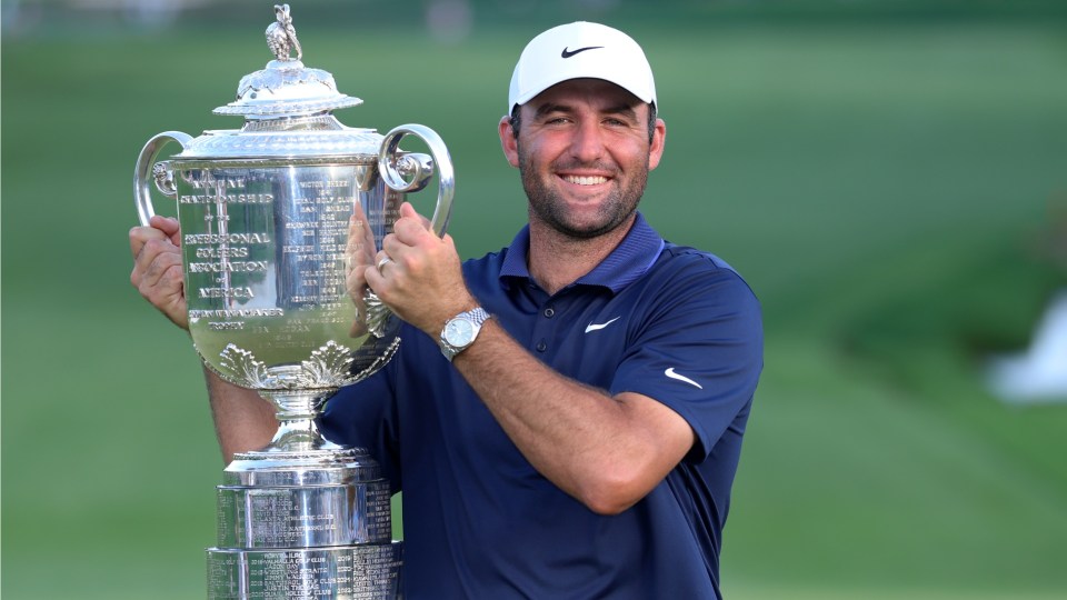 He has won two majors this year, at the PGA Championship and The Open