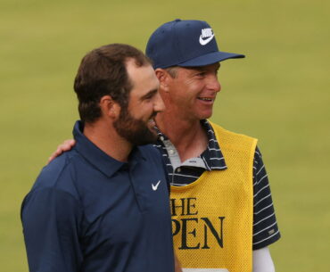 Scottie Scheffler shuts down reporter's question about caddie Ted Scott