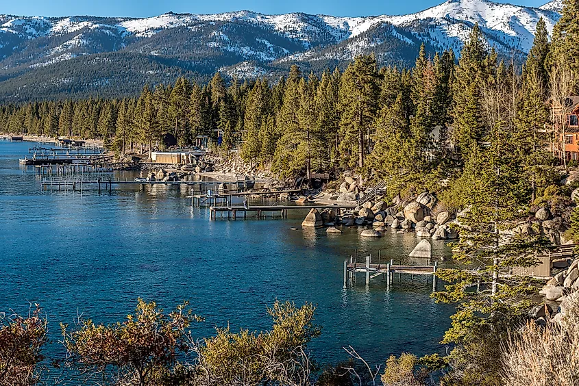 The stunning Incline Village in Nevada.
