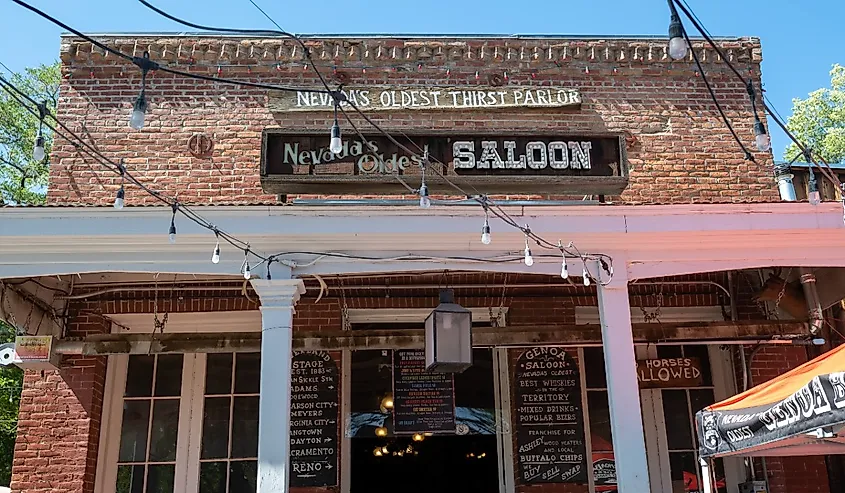 The Genoa Bar & Saloon. AlessandraRC / Shutterstock.com