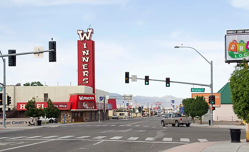 Downtown Winnemucca, Nevada. Image credit: Cloud Cap Photography / Shutterstock.com.