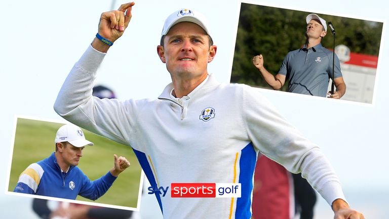 JUSTIN ROSE BEST RYDER CUP SHOTS
