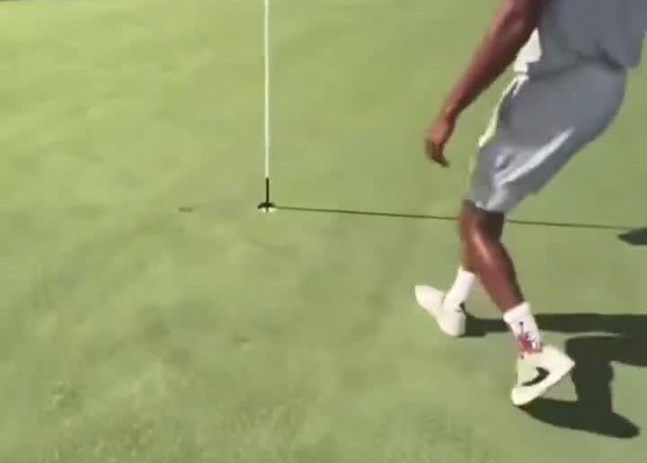 NBA Player Mike Conley Gets a Hole in One, Reacts Like Most of Us Would