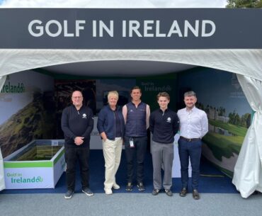 Tourism Ireland Swings Into Action Promoting Golf Tourism at British Masters at The Belfry