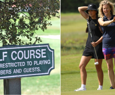 Female golfers saying no to club membership