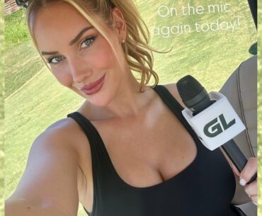 IG Stories August 30, 2025 Hosting a Golf Show