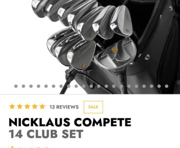 Jack Nicklaus 14 Club Set By Stixs!