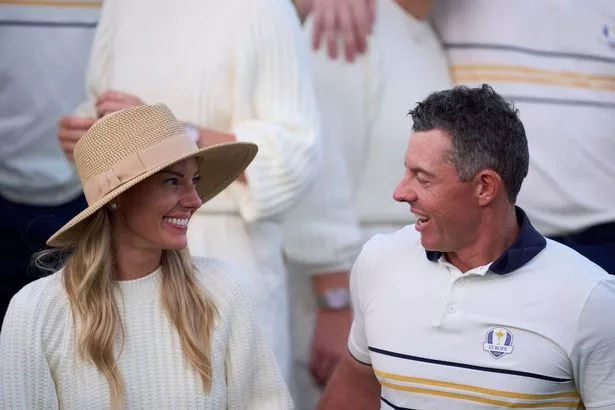 Rory McIlroy and Erica Stoll