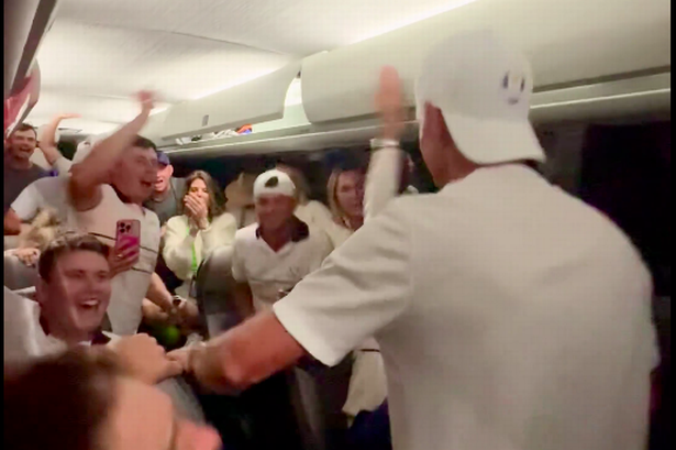 Team Europe celebrate
