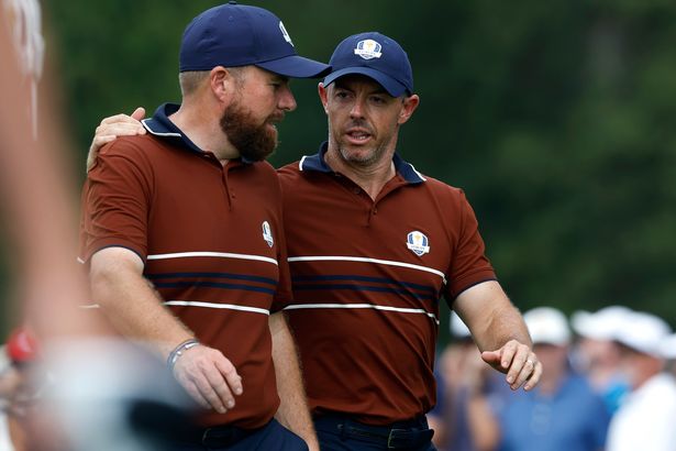 Brothers in arms: Lowry and McIlroy silenced their critics.